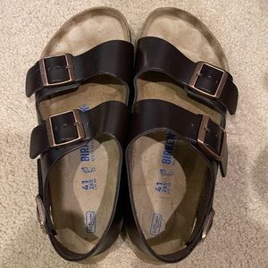 Birkenstock Milano soft footbed sandals